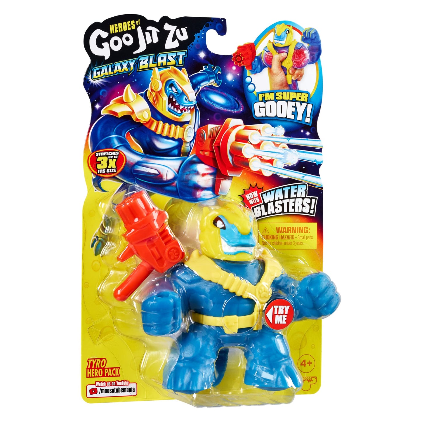 Heroes of Goo Jit Zu Galaxy Blast Tyro – Water Blaster Hero Pack