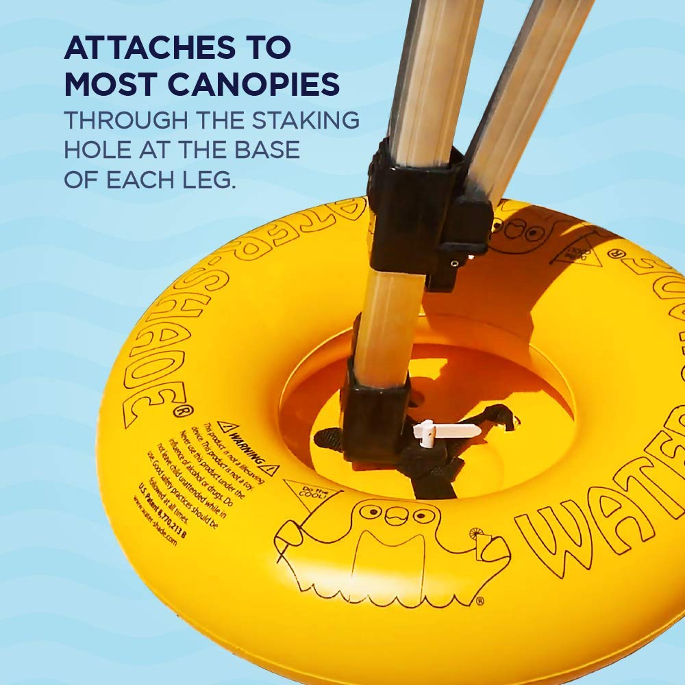 Water Shade Canopy Float Kit — Durable Shade on Water for Pools