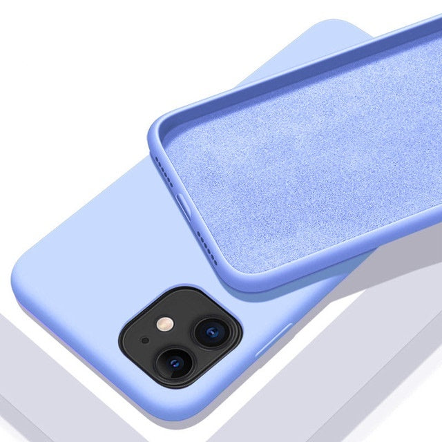 Waterproof Solid Colour Iphone Temperament Case