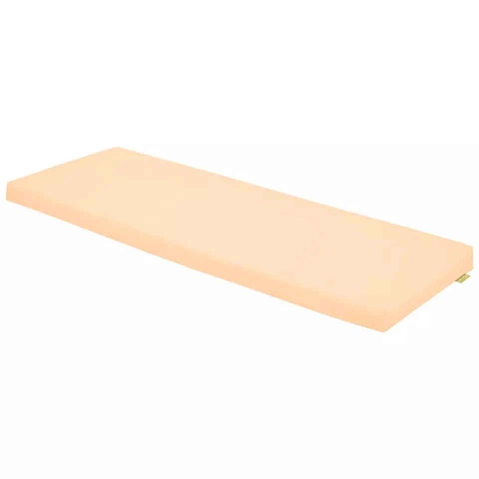 Cream Waterproof Garden Bench Cushion Outdoor Seat Pad 108cm