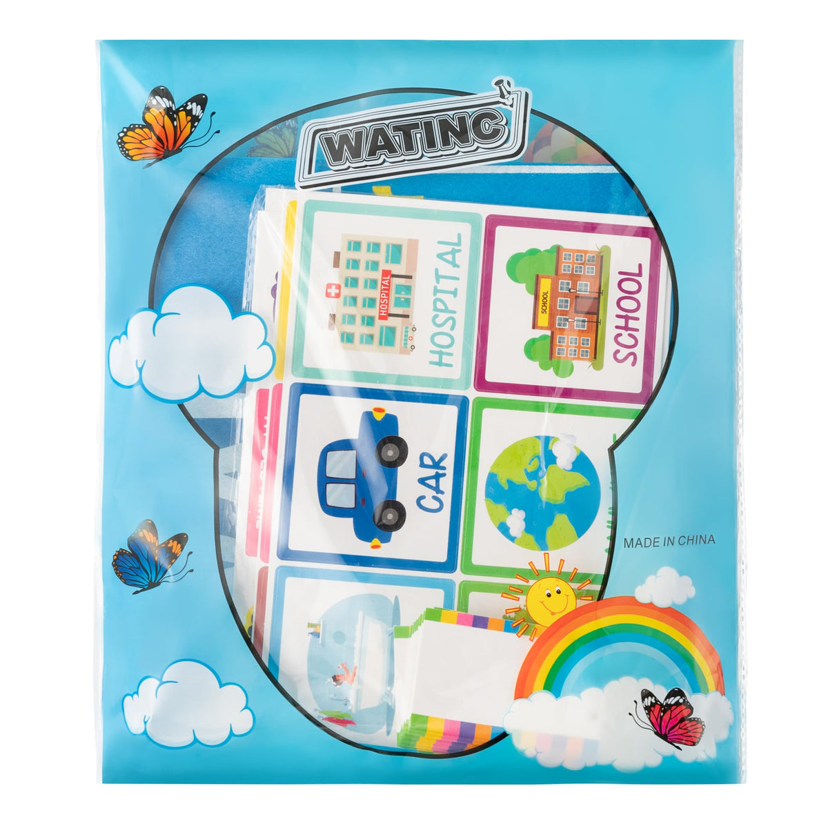 WATINC 37Pcs Prayer Wall Felt Story Board Set – Preschool and Sunday School Religious Learning Kit