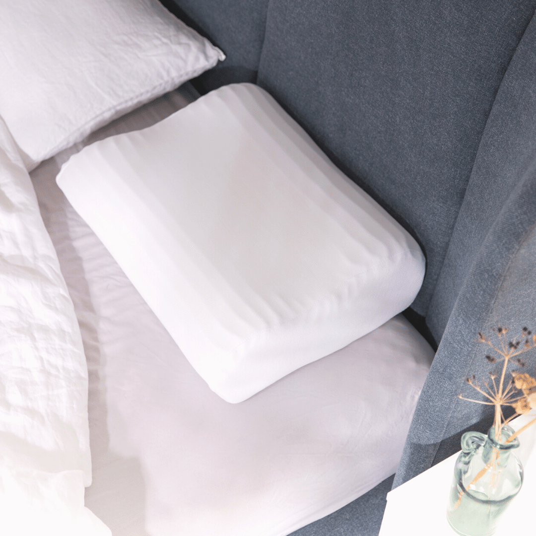 Wave Contour Pillow – Extra Thick Foam Pillow for Broad Shoulders