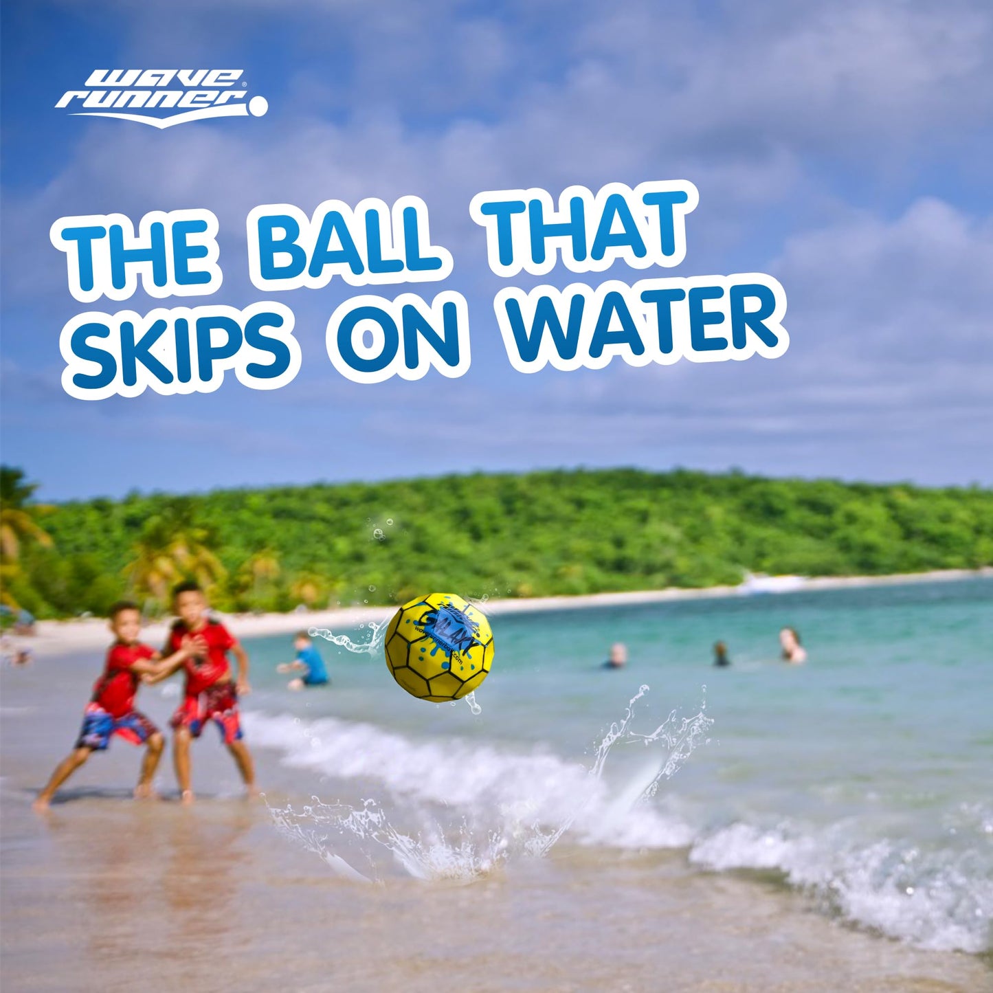 Wave Runner Galaxy Bounce Ball – Revolutionary Water Ball for Pool & Beach Fun