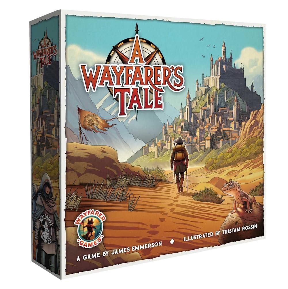 Wayfarer Games - A Wayfarer's Tale: Strategic Map-Based Board Game for 1–4
