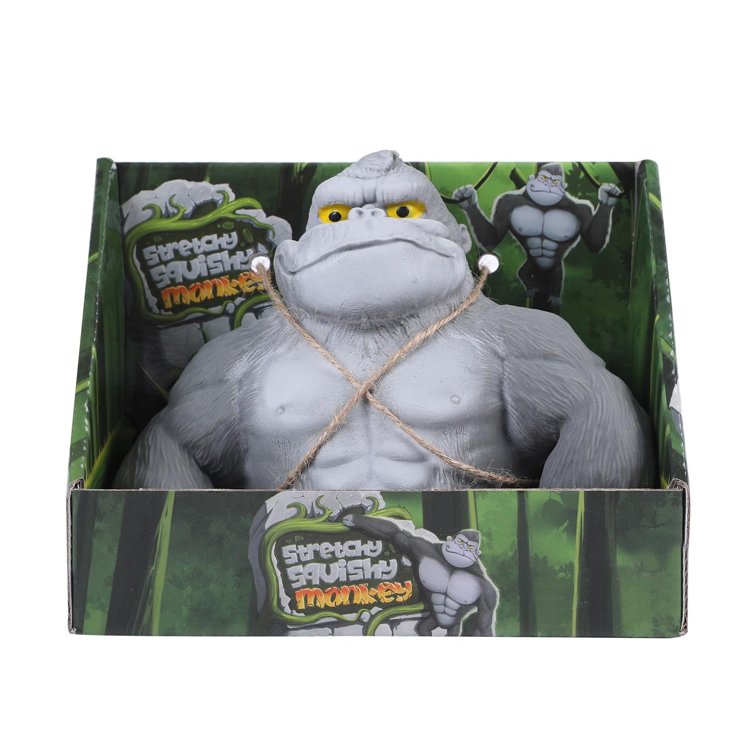 WAYFENGLI Upgraded Realistic Stretchy Gorilla – Indestructible Sand-Filled Stress Reliever