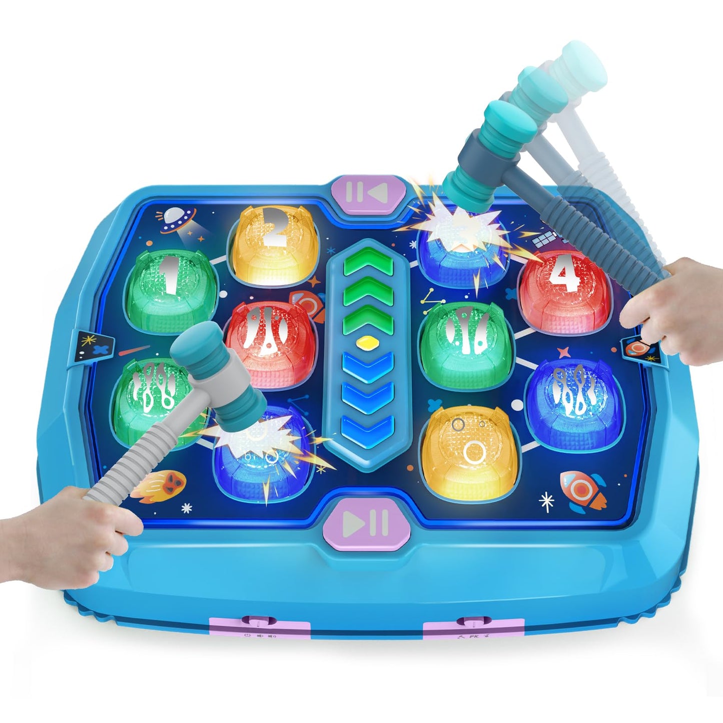 WAYKEE Whack a Game Mole – Interactive 3-Mode Toy for Kids 3–10