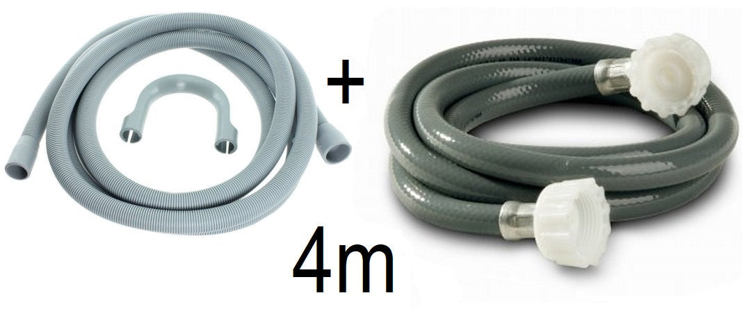 Replacement Washing Machine Pipe Set 4m