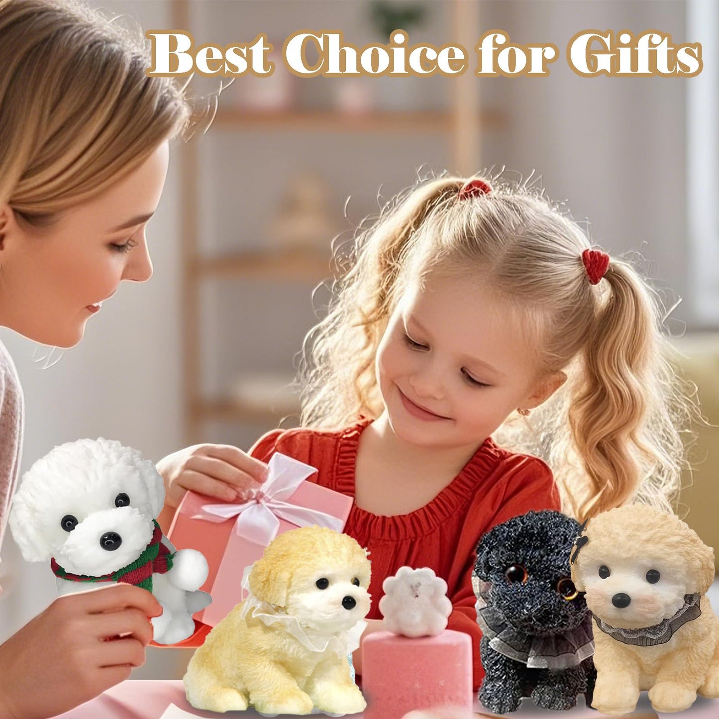WDFXLWT Big Taba Squishy Dog – Handmade Soft Teddy Toy for Relaxation and Fun