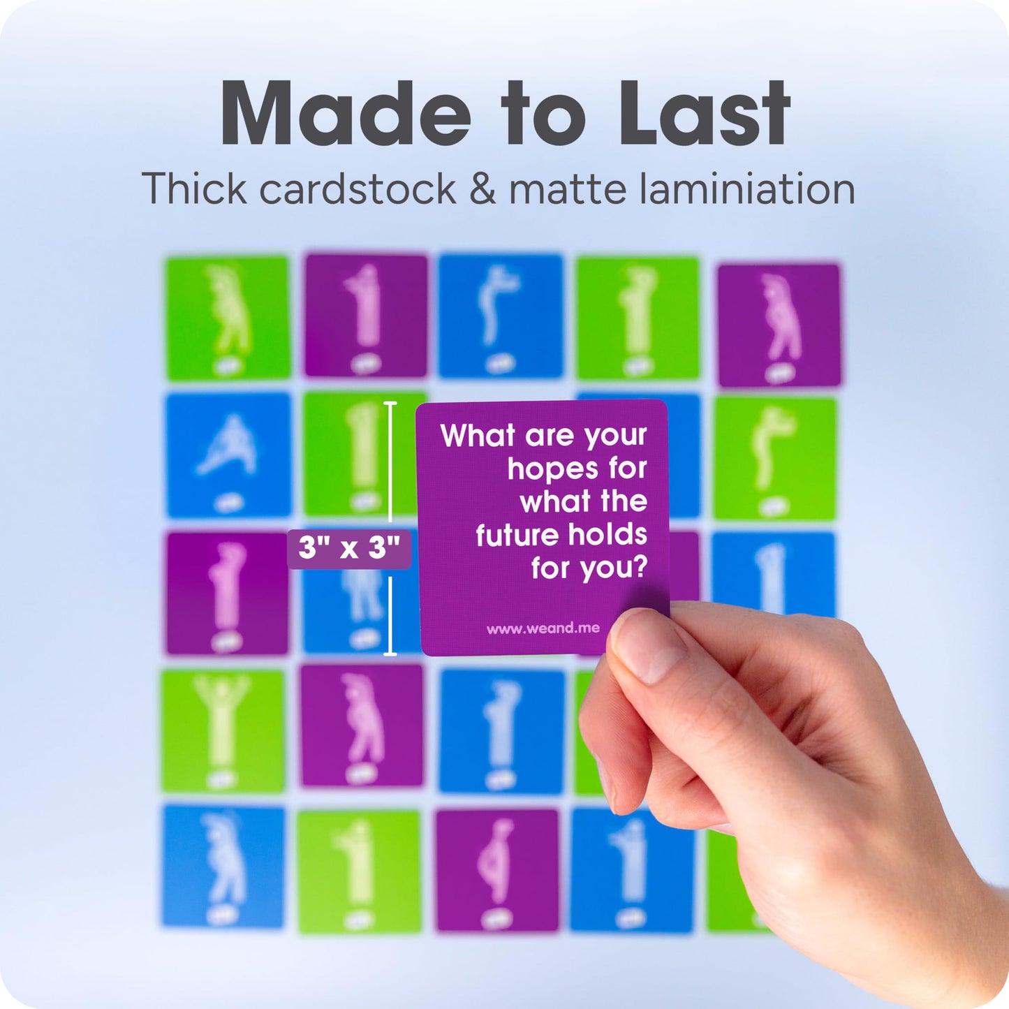 We! Connect Cards - Conversation Cards for Trust & Connection | Office Games, Ice Breakers & Team Building