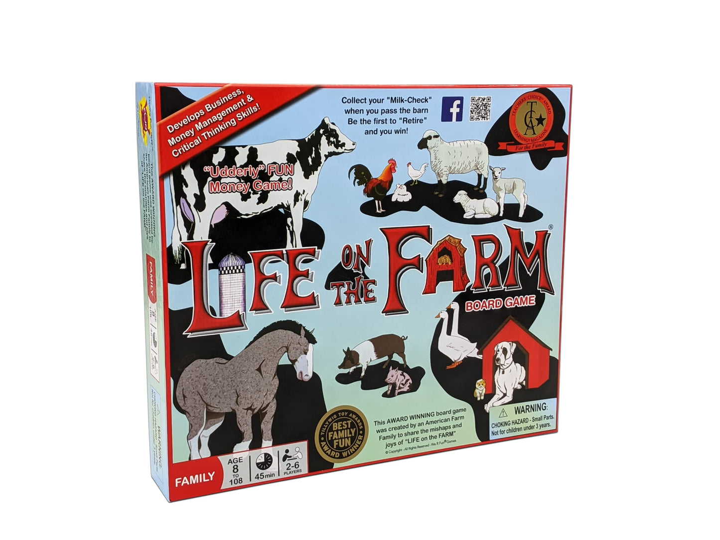 Life on The Farm Board Game by We R Fun | Family Farm Night