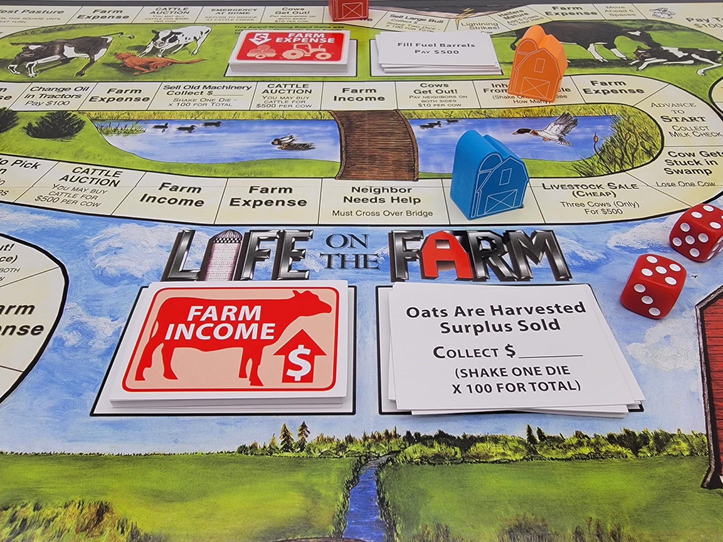 Life on The Farm Board Game by We R Fun | Family Farm Night