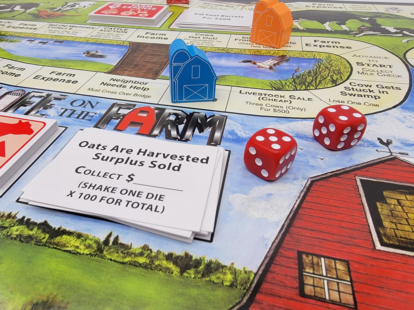 Life on The Farm Board Game by We R Fun | Family Farm Night