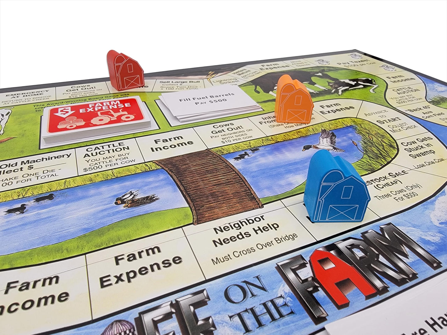 Life on The Farm Board Game by We R Fun | Family Farm Night