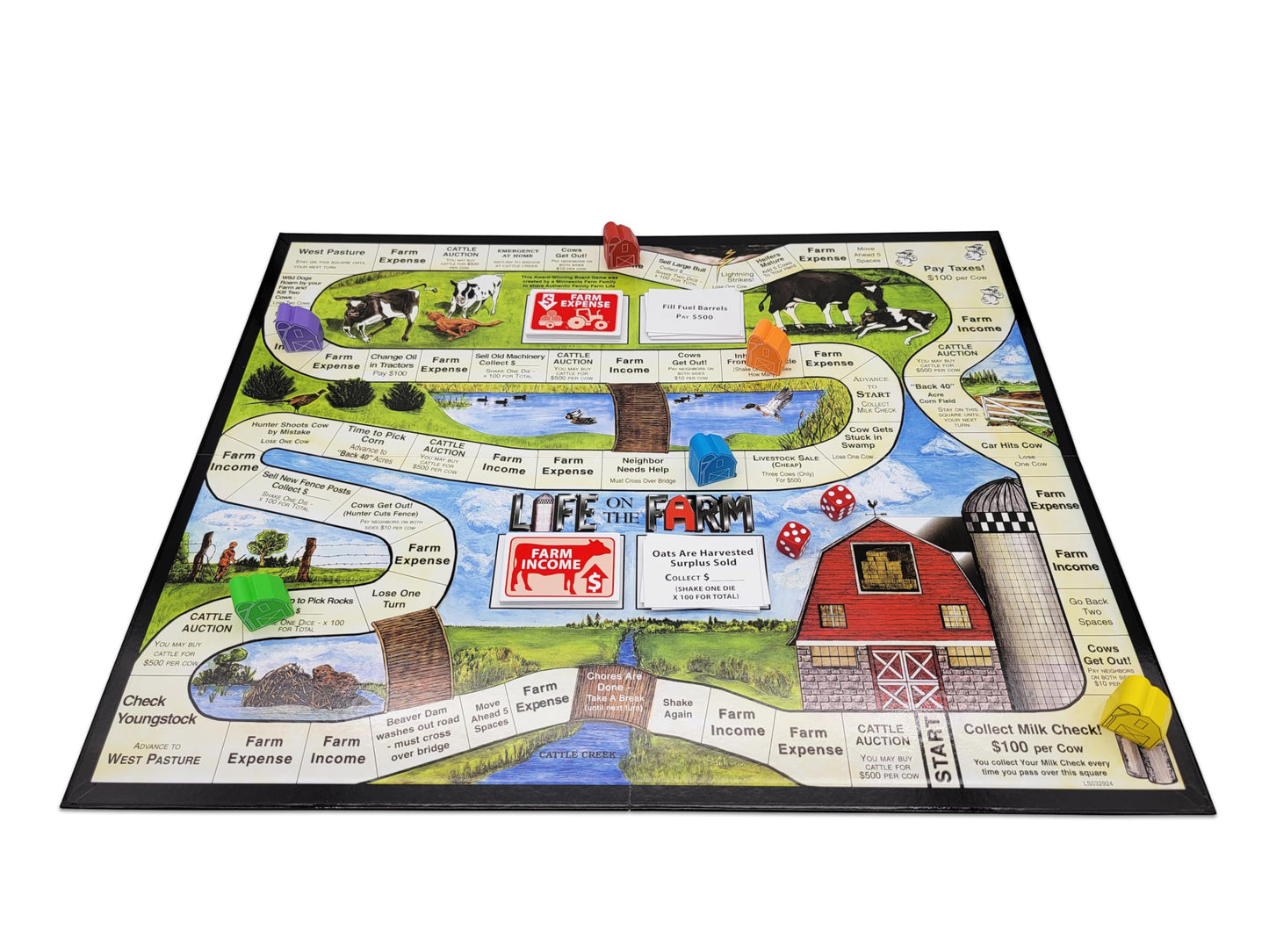 Life on The Farm Board Game by We R Fun | Family Farm Night