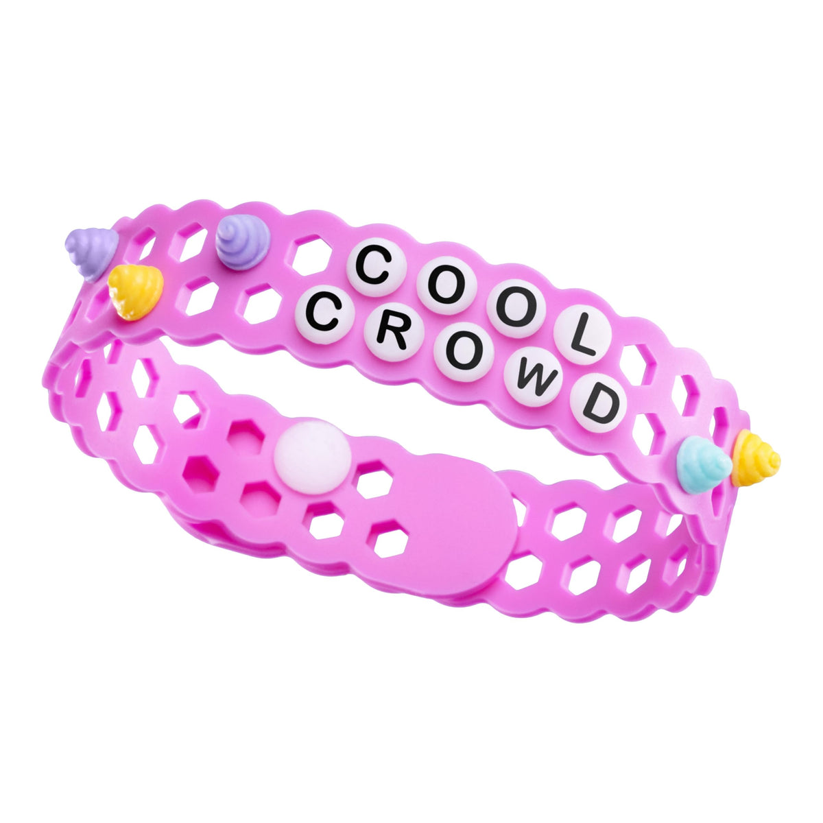 WeCool Jelly Bands Bracelet Making Kit – 12 Turquoise Stretchy Bracelets with 200+ Beads