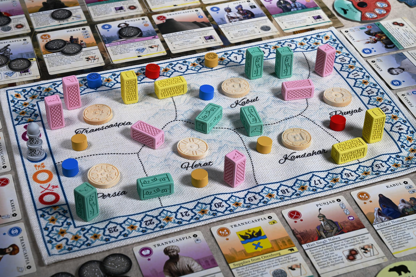 Wehrlegig Pax Pamir Board Game (2nd Edition) – Deluxe Strategy & Solo Play