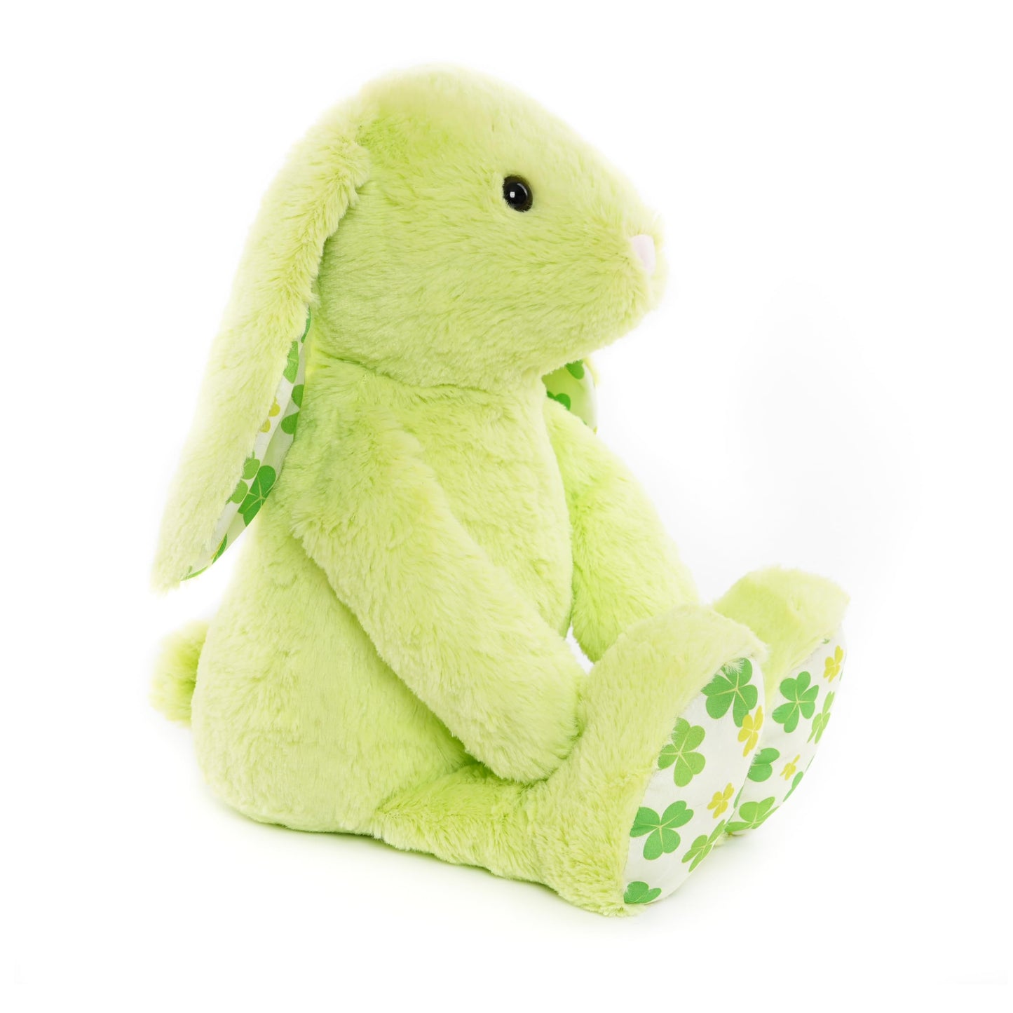 WEIGEDU Green Rabbit Plush – 17.7-Inch Floppy-Eared Bunny for Kids, Gifts, and Cozy Comfort