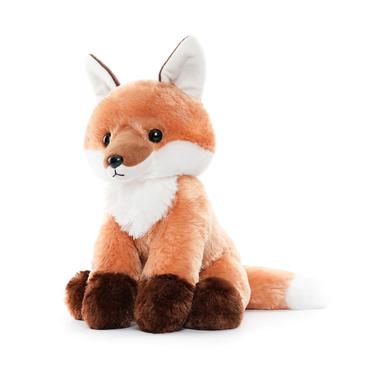 WEIGEDU Cute Fox Stuffed Animal Plush Toy – 13-Inch Soft Tail, Perfect Gift for Kids