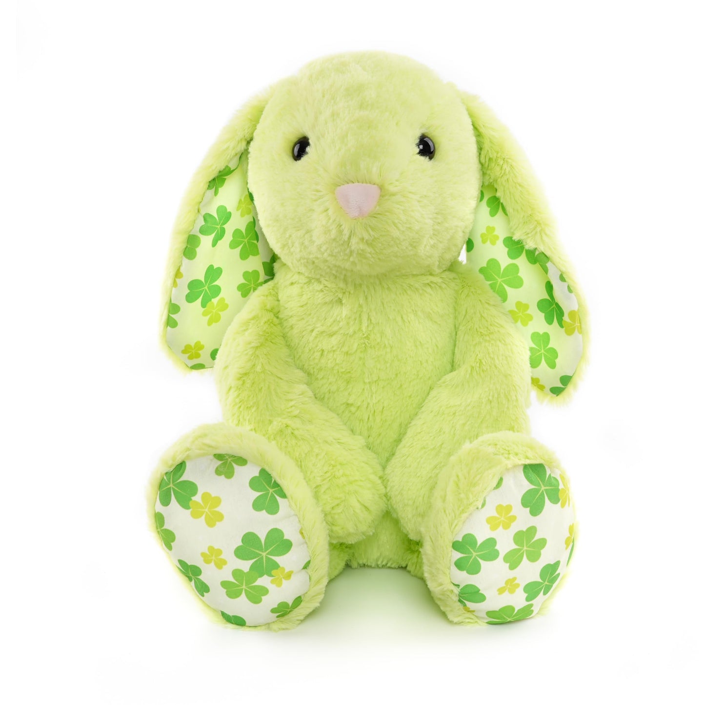 WEIGEDU Green Rabbit Plush – 17.7-Inch Floppy-Eared Bunny for Kids, Gifts, and Cozy Comfort