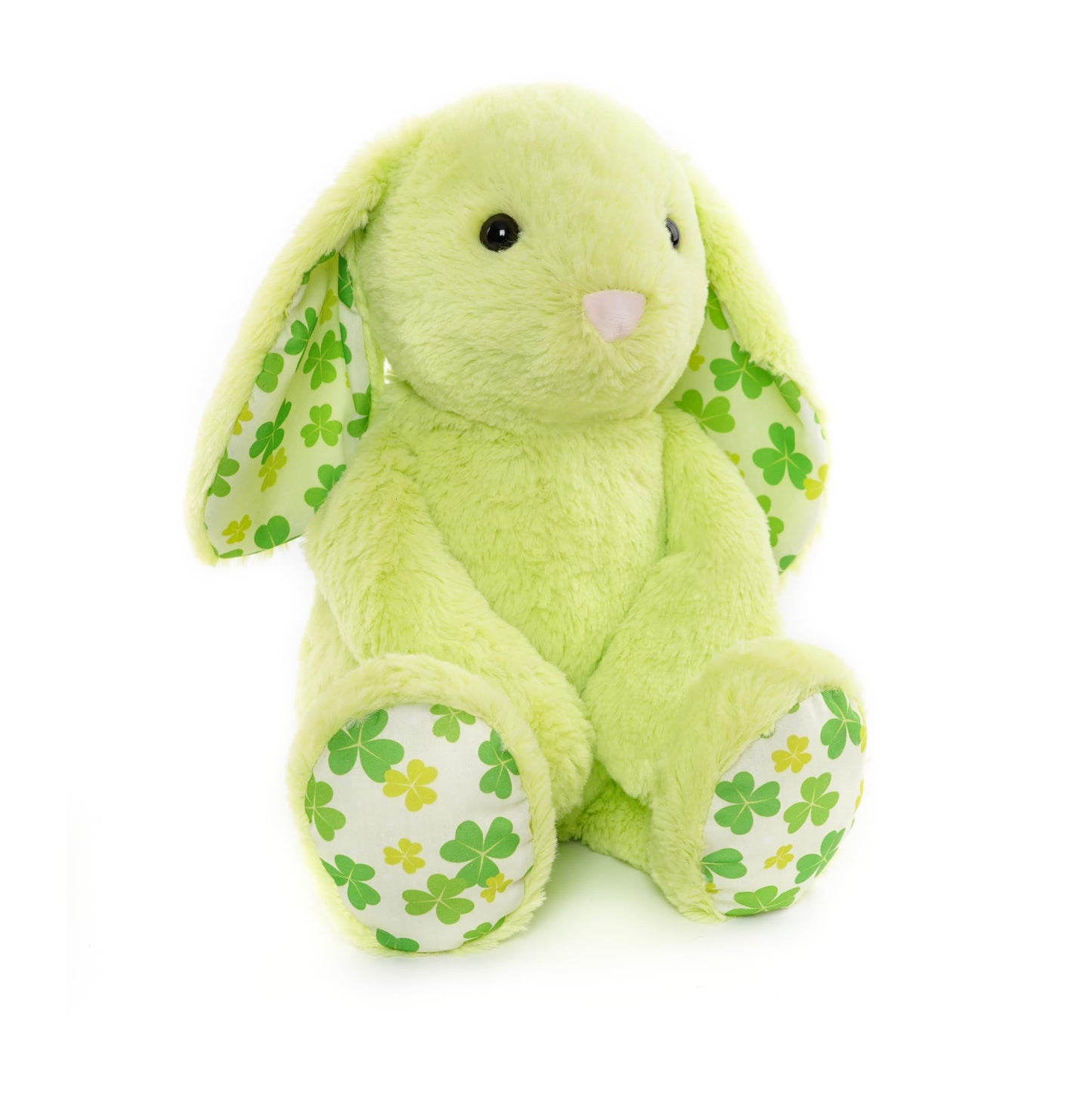 WEIGEDU Green Rabbit Plush – 17.7-Inch Floppy-Eared Bunny for Kids, Gifts, and Cozy Comfort