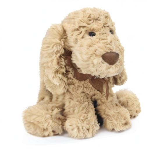WEIGEDU Poodle Puppy Goldendoodle Plush Toy – 11.8-Inch Golden