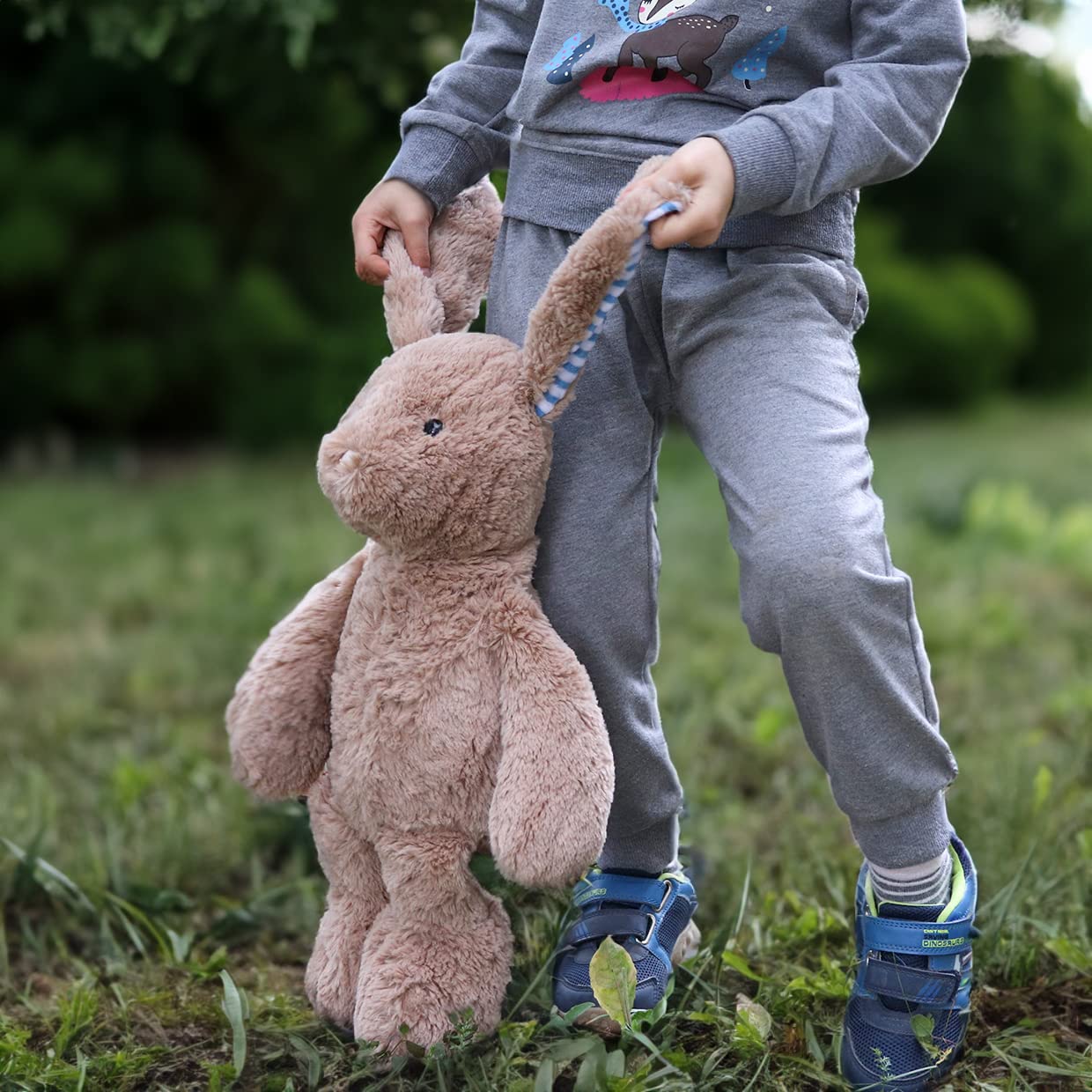 WEIGEDU Rabbit Bunny Plush Toy – 17.7-Inch Soft Stuffed Animal for Kids