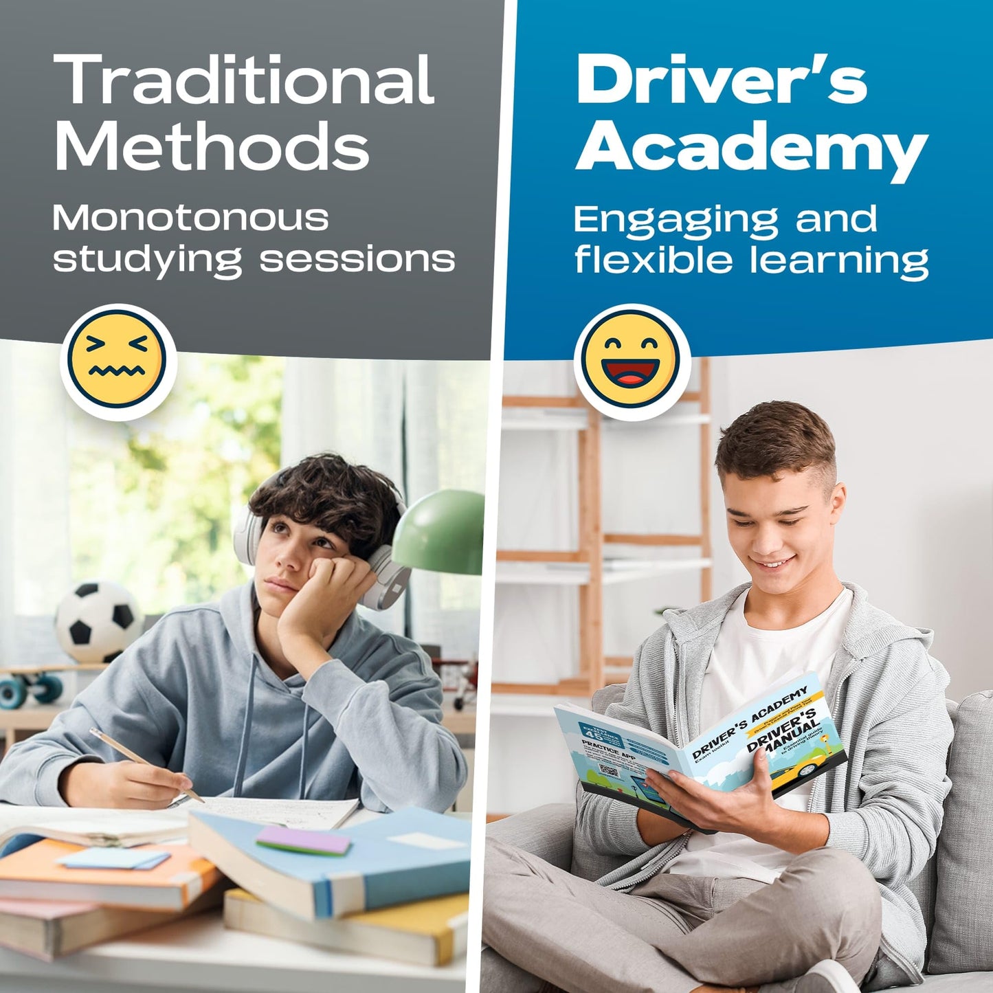 WELL BALANCED Driving Exam Pass Kit for Teens (15-18) | All-in-One Driver's Study Gift
