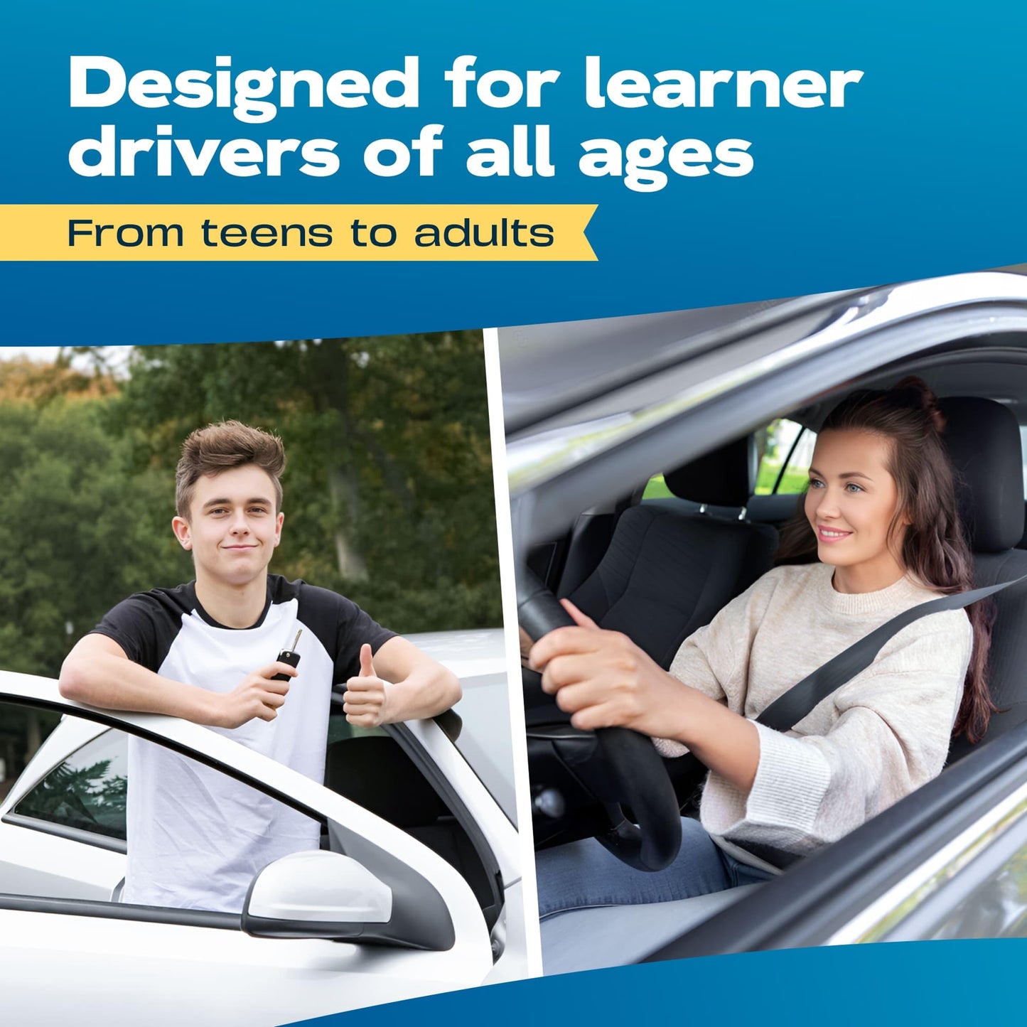 WELL BALANCED Driving Exam Pass Kit for Teens (15-18) | All-in-One Driver's Study Gift