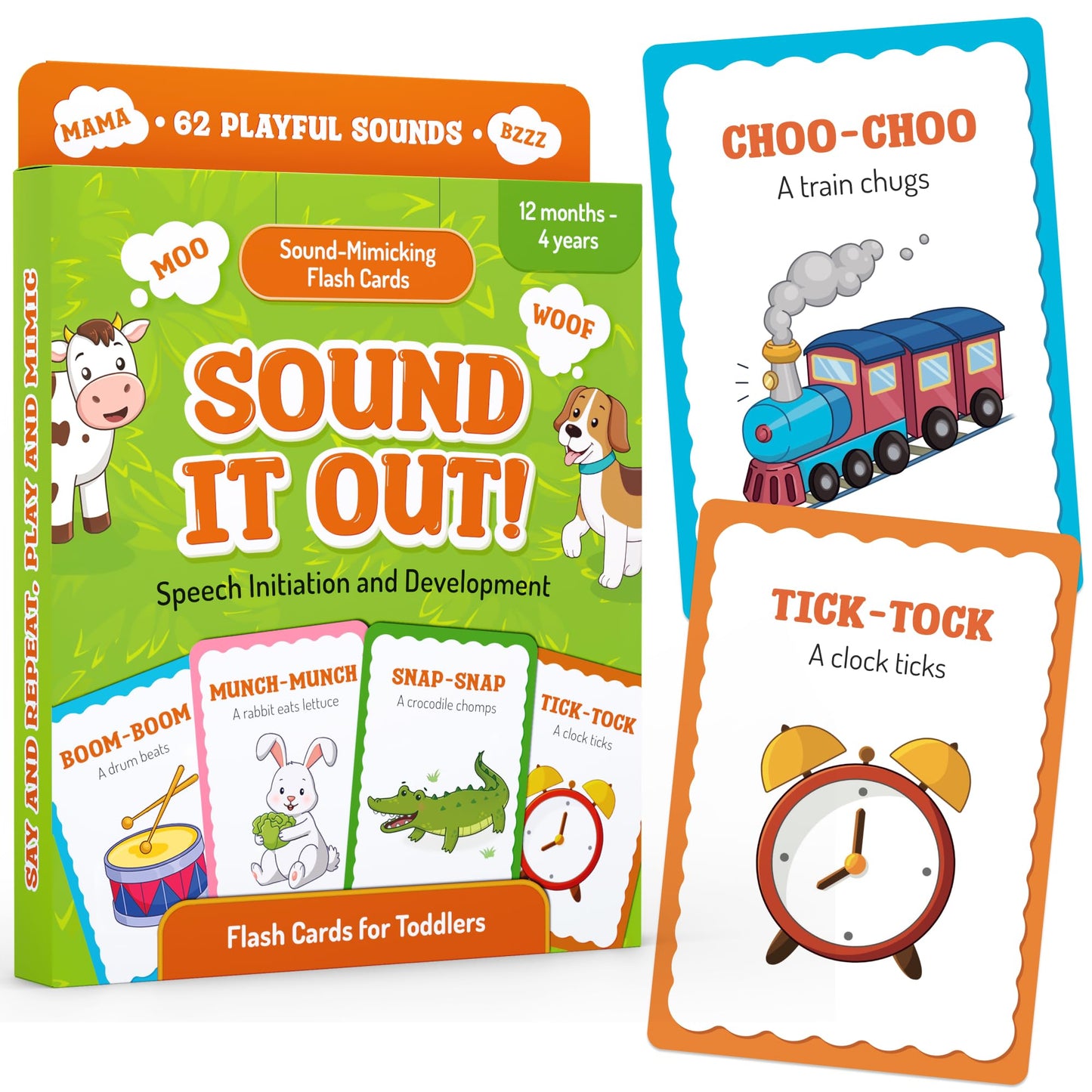 Well Balanced Speech Therapy Toys for Toddlers 1–4 | 62 Sounds & Daily Words