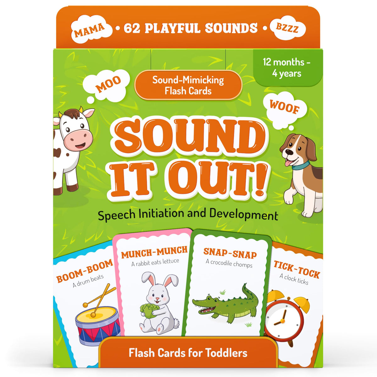 Well Balanced Speech Therapy Toys for Toddlers 1–4 | 62 Sounds & Daily Words