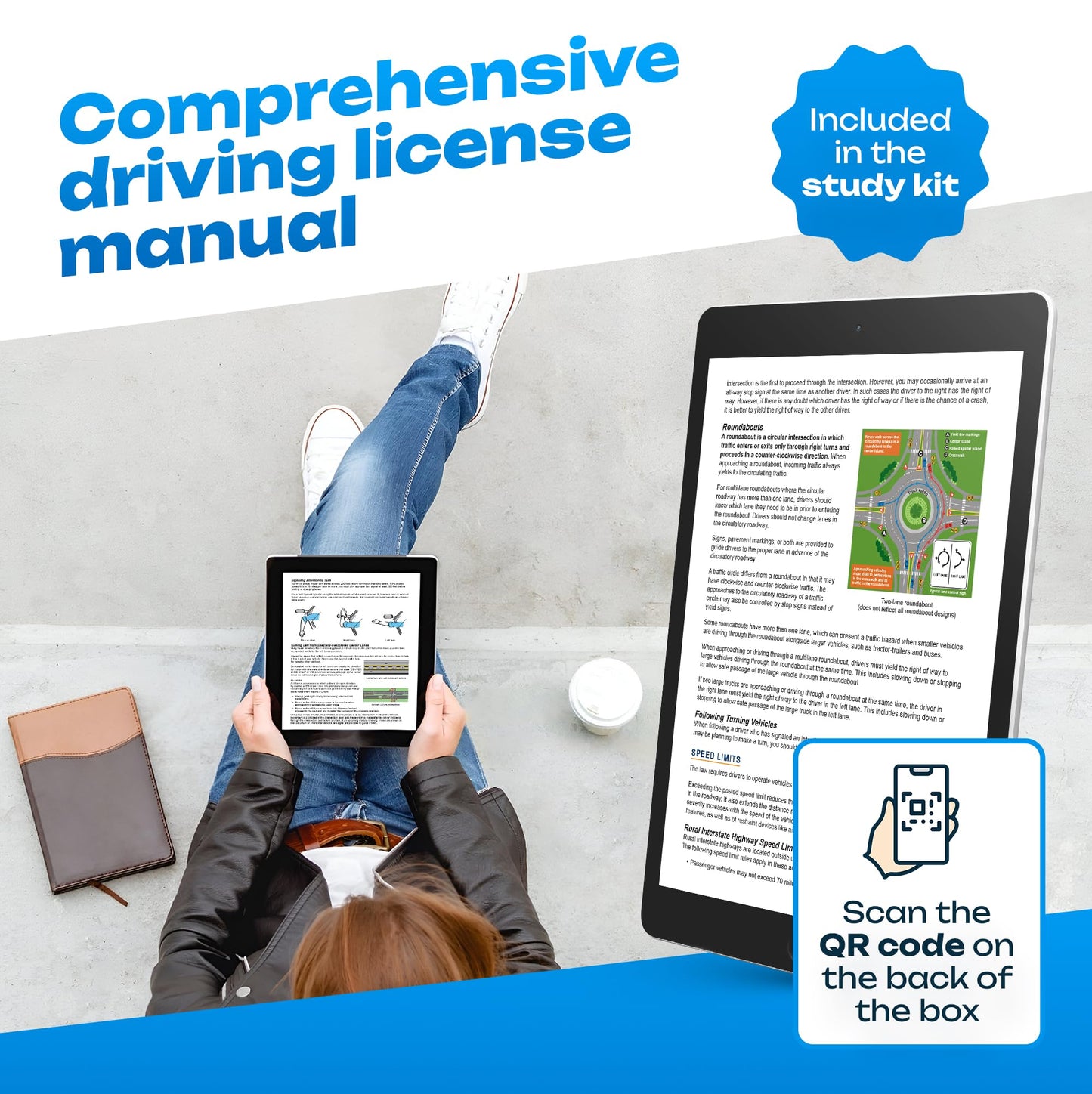 WELL BALANCED Road Signs Flash Cards – DMV Permit Test Prep