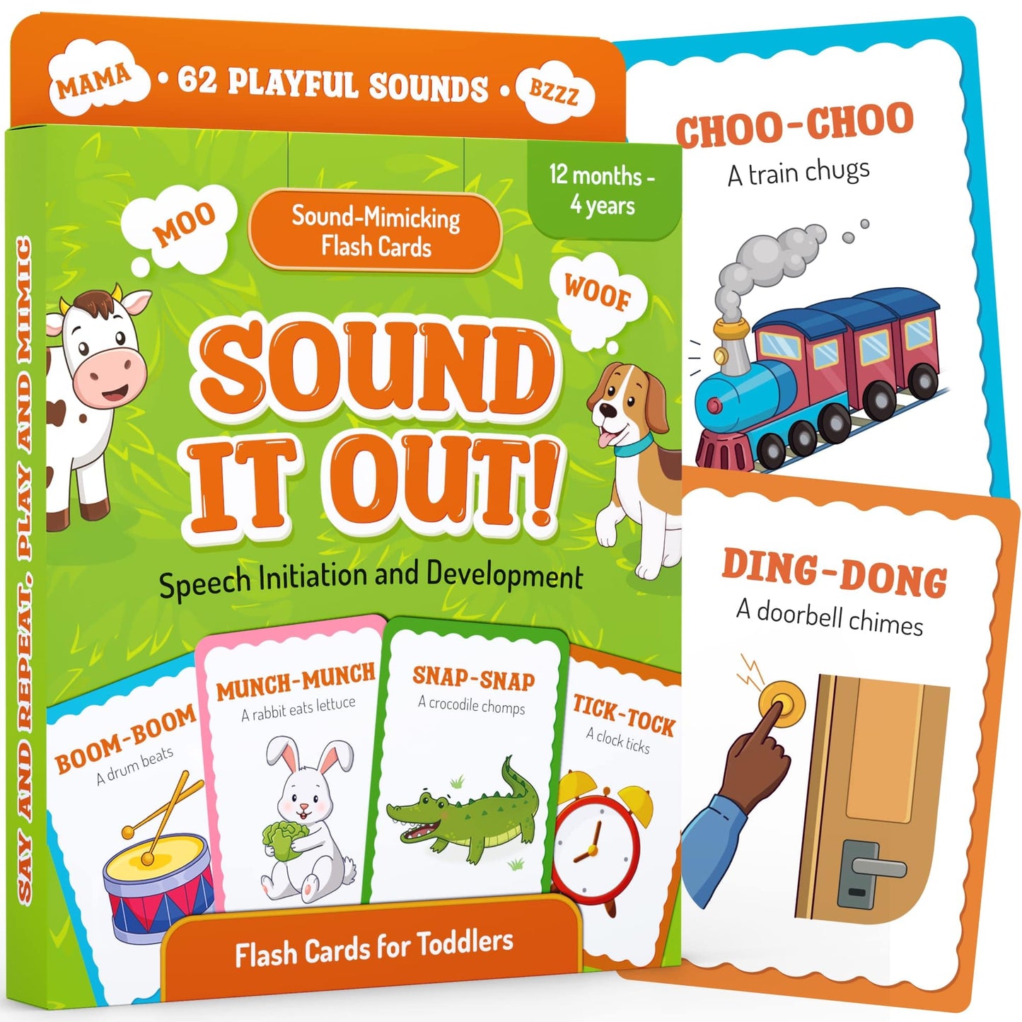 Well Balanced Speech Therapy Toys for Toddlers 1–4 | 62 Sounds & Daily Words
