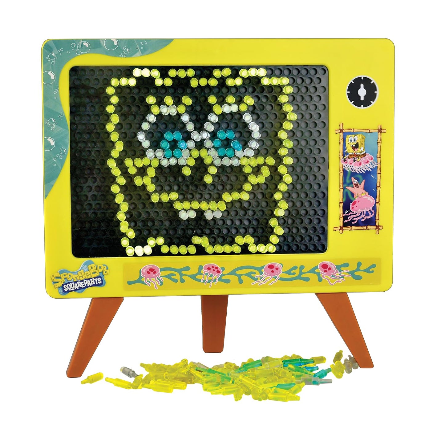 Well Played Spongebob Light Board – Interactive Kids Toy for Creative, Constructive Play (Ages 6+)