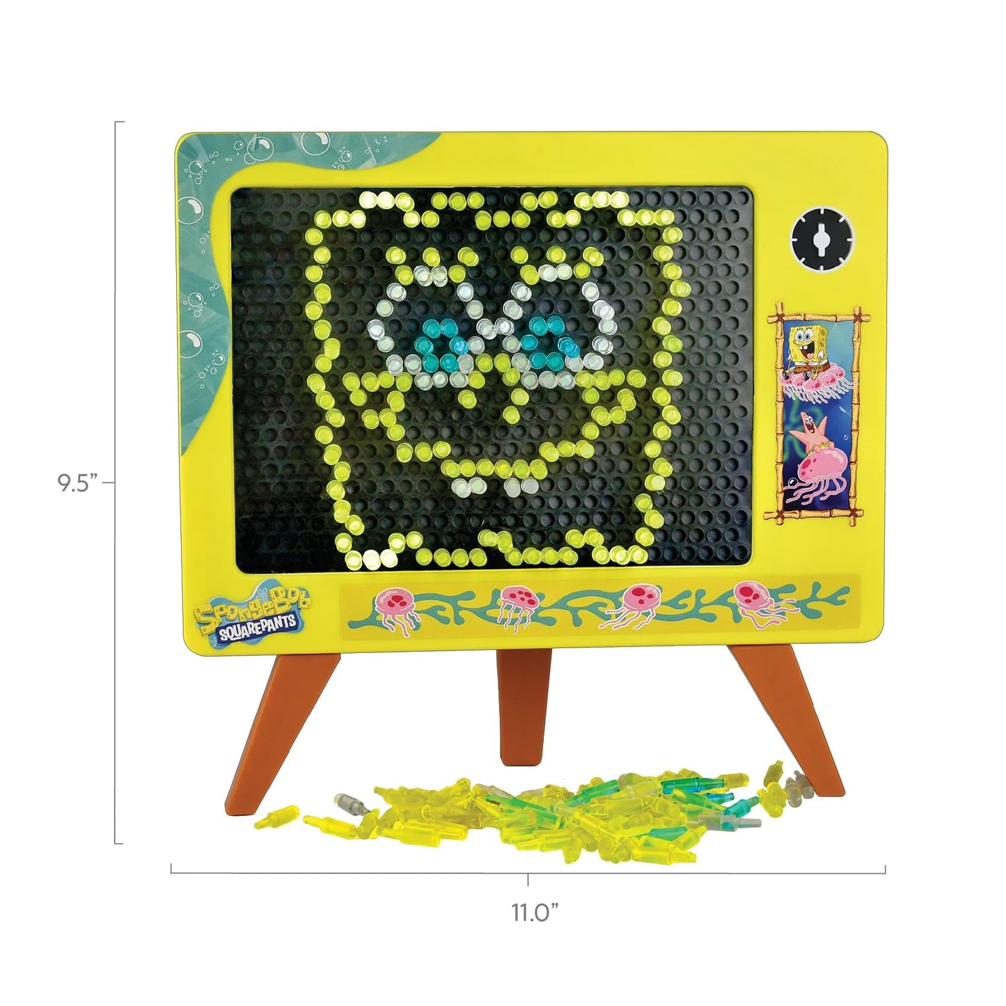 Well Played Spongebob Light Board – Interactive Kids Toy for Creative, Constructive Play (Ages 6+)
