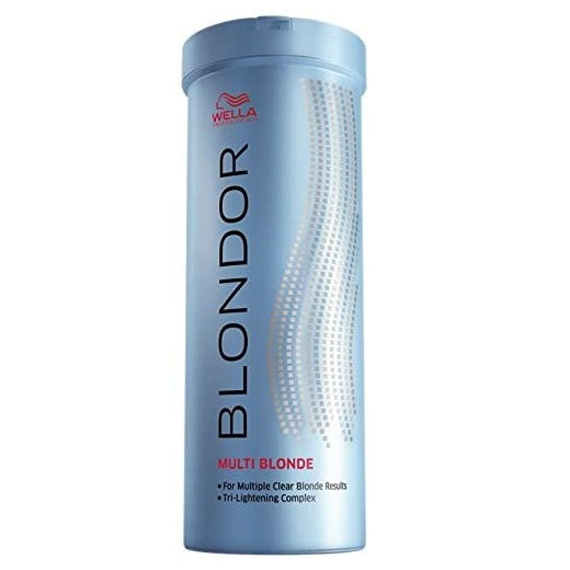 Wella Blondor Multi Blonde Lightening Powder: Up to 7 Levels of Lift - 400g/14.11 oz