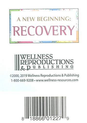 A New Beginning Recovery Card Game by Wellness Reproductions & Publishing | Group and Personal Recovery Skills