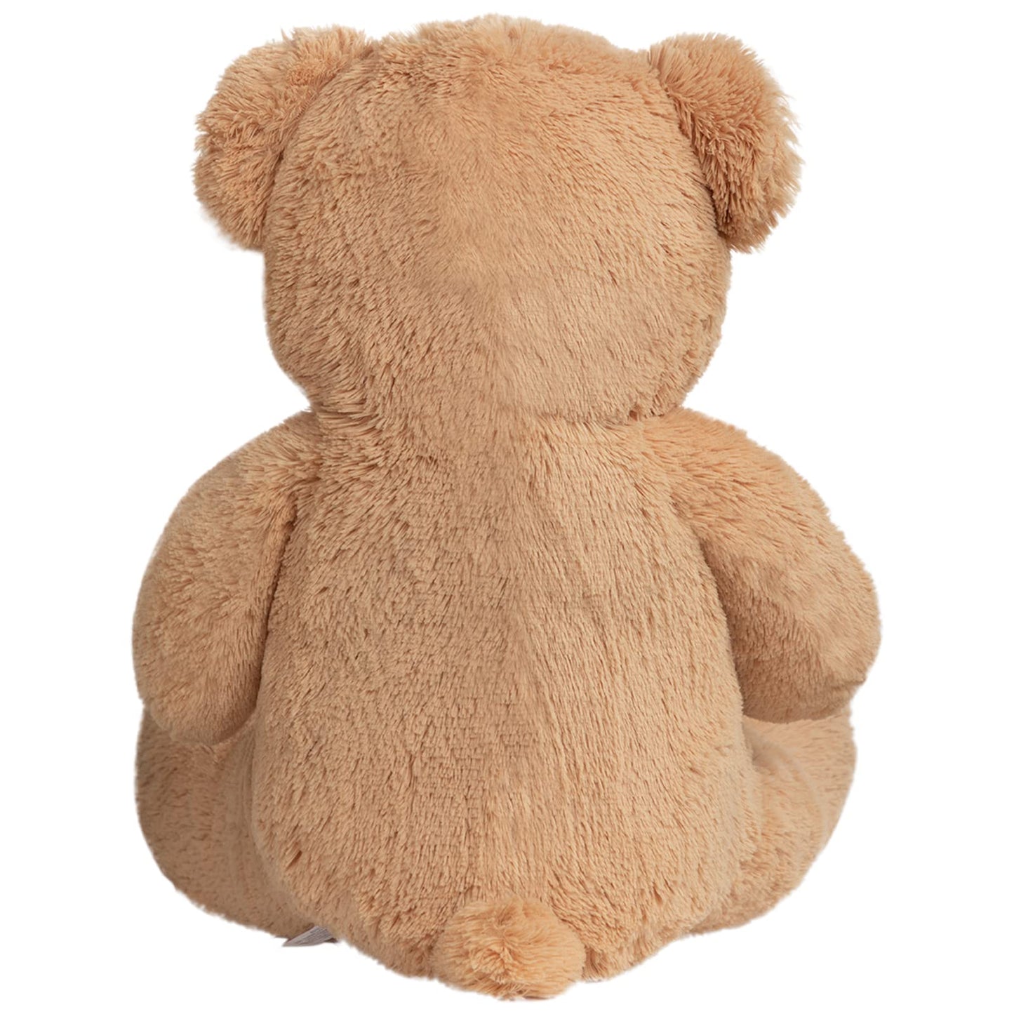 WENMOTDY 36-Inch Tan Teddy Bear Plush with Red Ribbon Bow – Giant Plush Gift