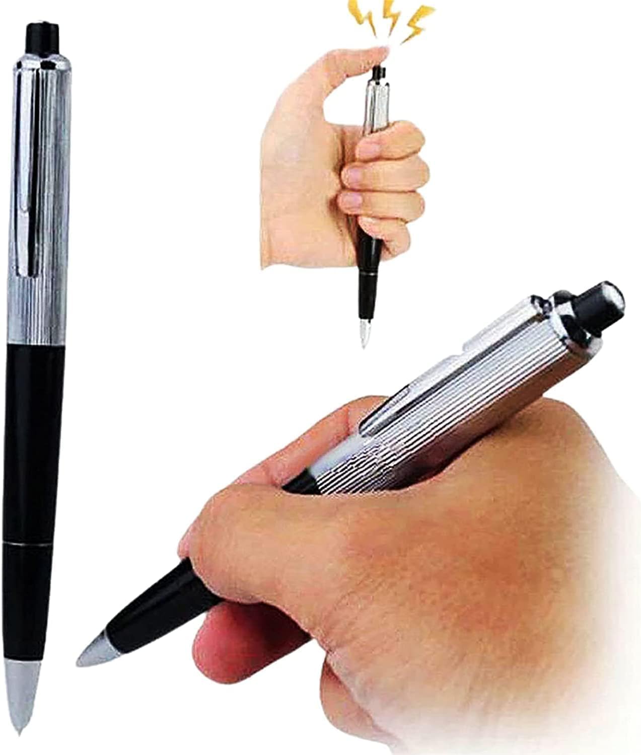 Wentoenapp Electric Shock Pen Prank — Harmless Gag Gadget for Fool's Day & Office Pranks