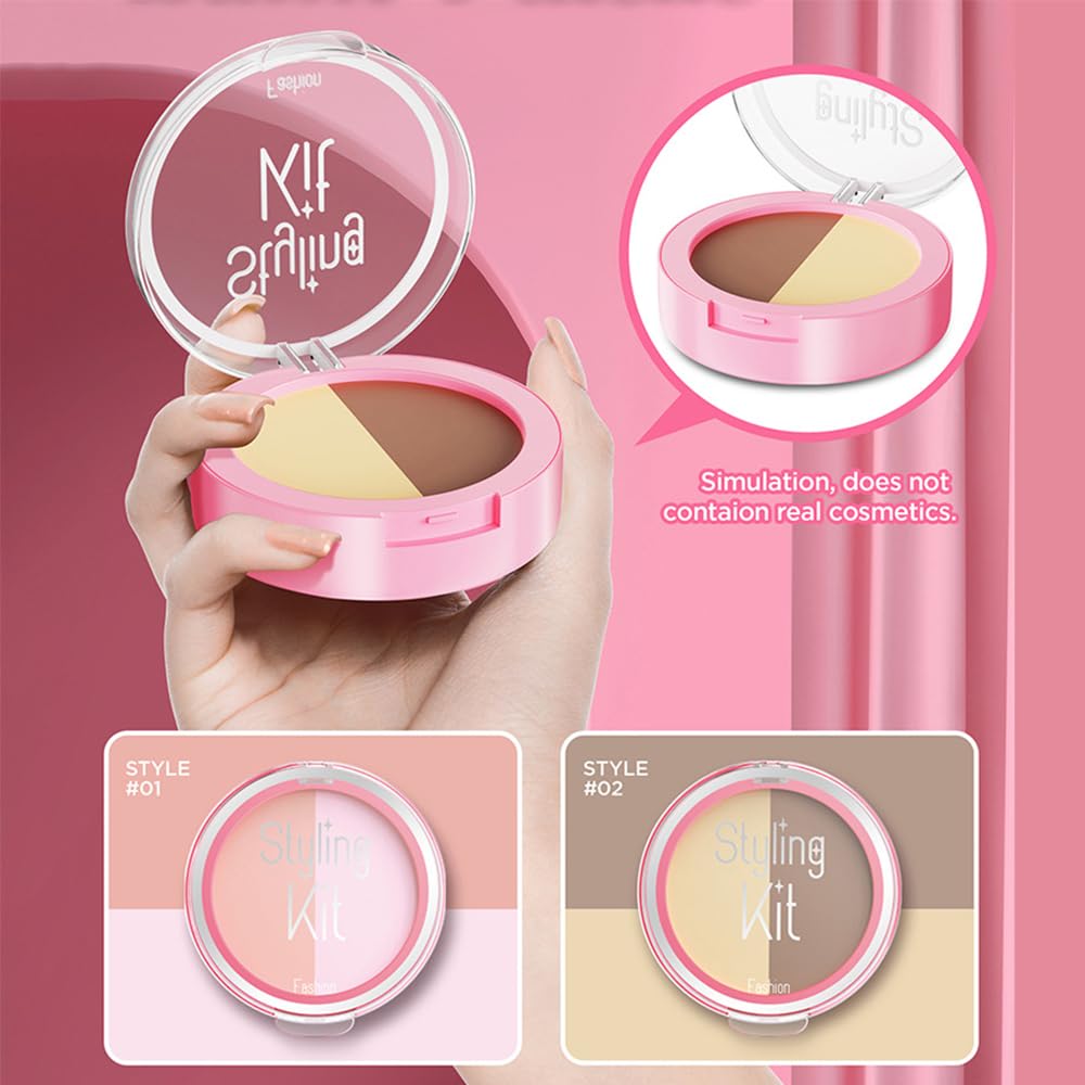 WenToyce Pretend Makeup Kit for Girls – 11-Piece Kids Cosmetic Play Set in Pink
