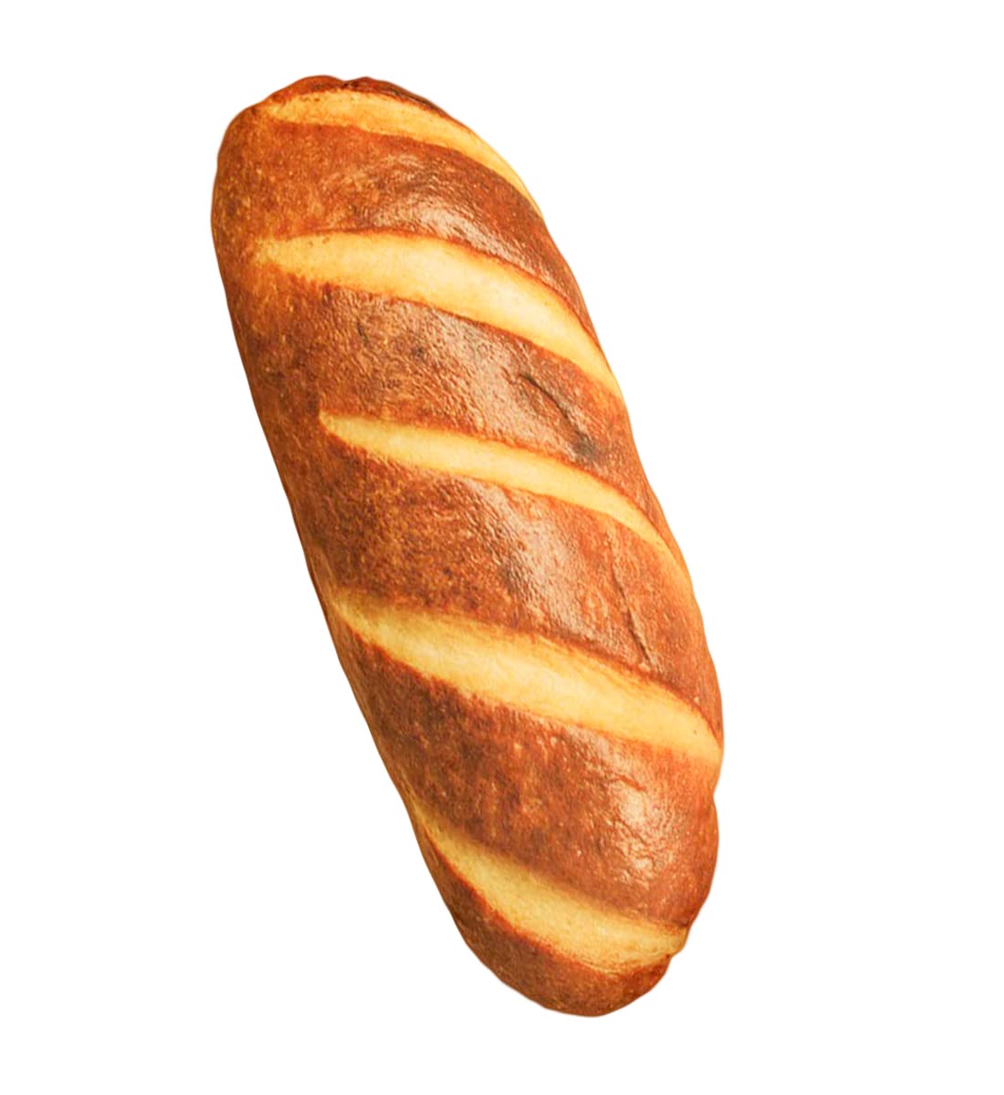 Wepop 40-In Bread Shape Pillow – Soft Lumbar Back Cushion & Fun Plush