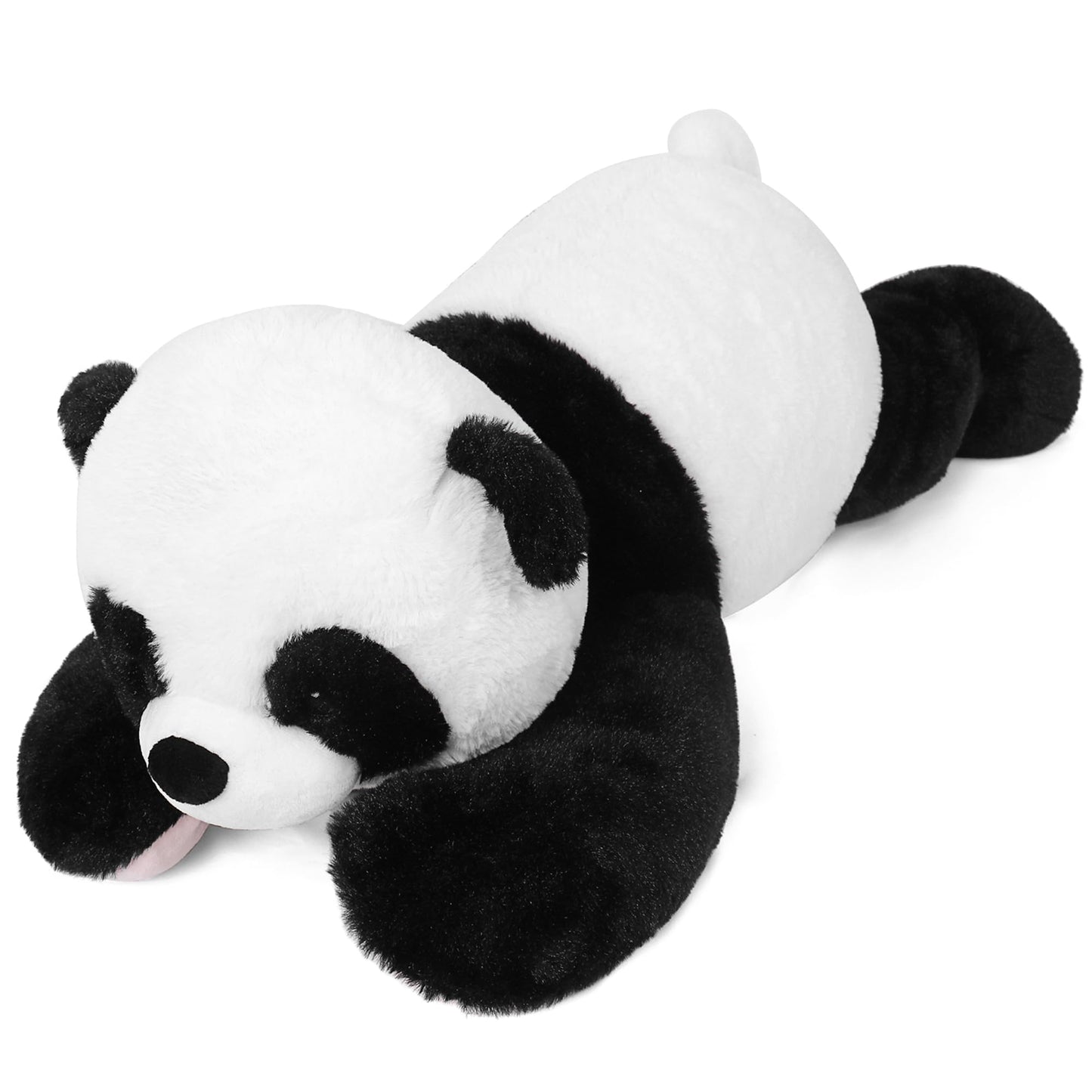 Wepop 5lb Weighted Panda Plush – 24in Big Plush Pillow for Adults and Kids