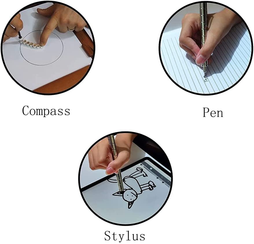 Wercow Fidget Pen - Decompression Magnetic Pen for Focus, Creativity & Play (Black)