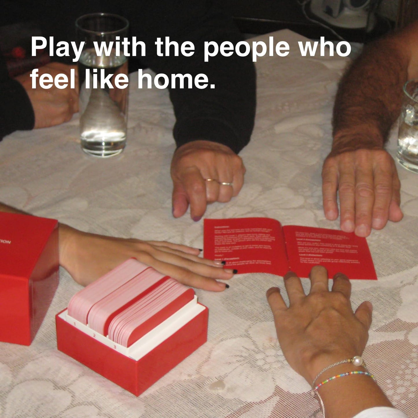 WE'RE NOT REALLY STRANGERS Family Edition Card Game – 150 Conversation Cards for Adults, Teens & Families | 2-6 Players