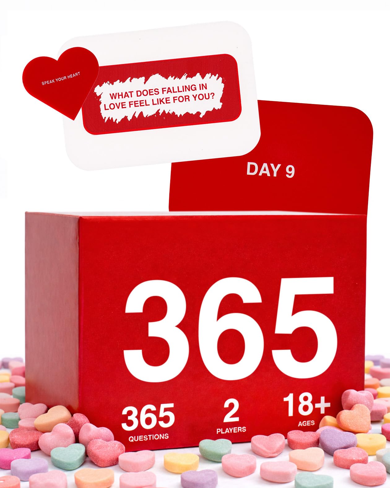 WE'RE NOT REALLY STRANGERS 365 Card Game for Couples — Daily Scratch-Off Prompts (Ages 18+, 2 Players)