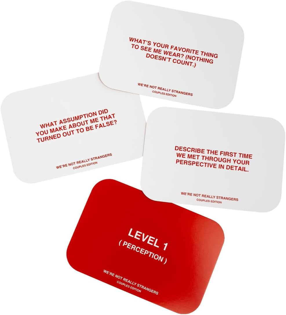 WE'RE NOT REALLY STRANGERS Couples Edition – 150 Conversation Cards