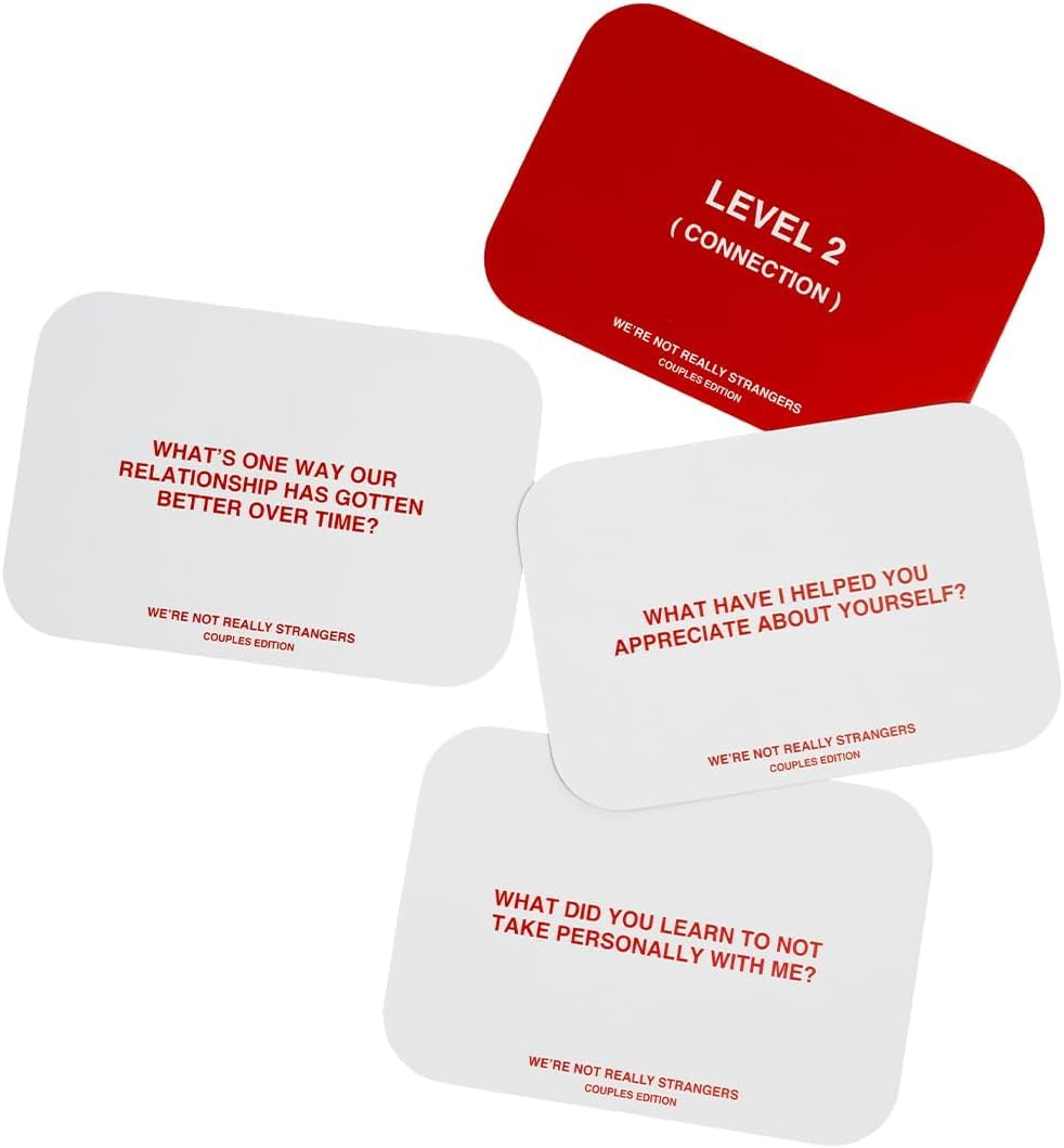 WE'RE NOT REALLY STRANGERS Couples Edition – 150 Conversation Cards