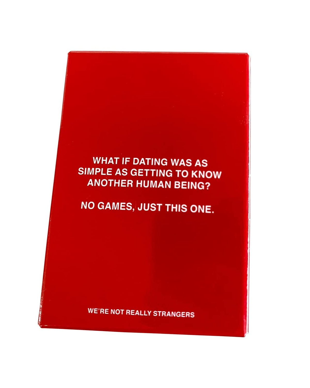 WE'RE NOT REALLY STRANGERS Honest Dating Expansion Pack – 50 Cards & Wild Cards for Couples (Ages 18+, 2 Players)