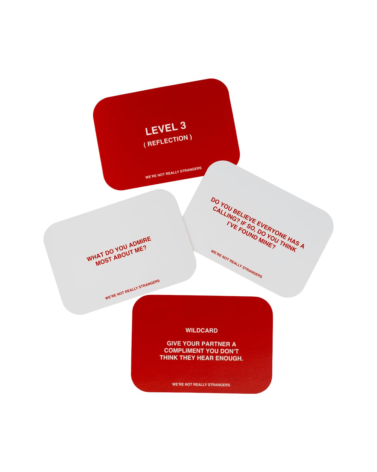 WE'RE NOT REALLY STRANGERS Card Game – 150 Conversation Cards for Adults, Teens & Couples | Icebreaker Questions for Game Night