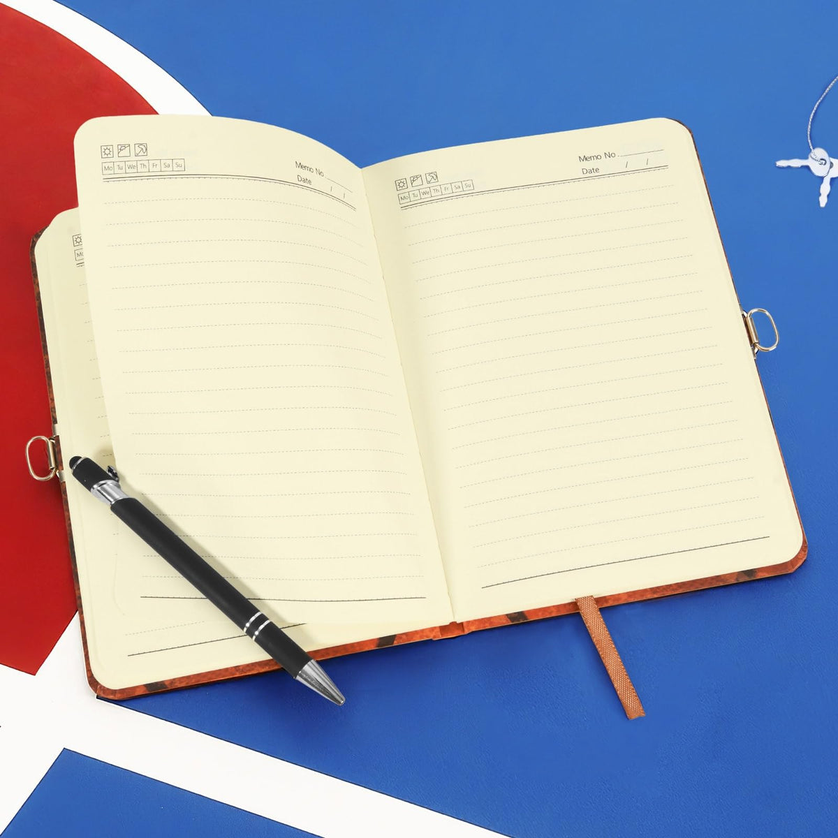 WERNNSAI Luminous Basketball Diary for Boys – Secret Diary with Lock & Keys | A5 Lined Kids Journal