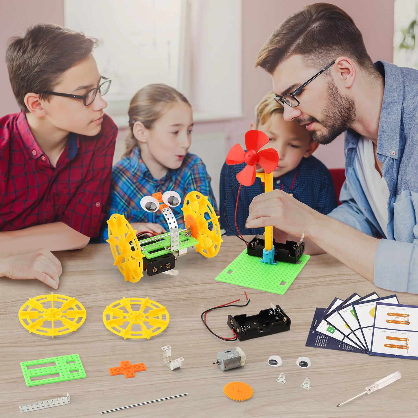 WESAYEE STEM Robotics Kit for Kids 8-12 | Build, Code, Explore Engineering